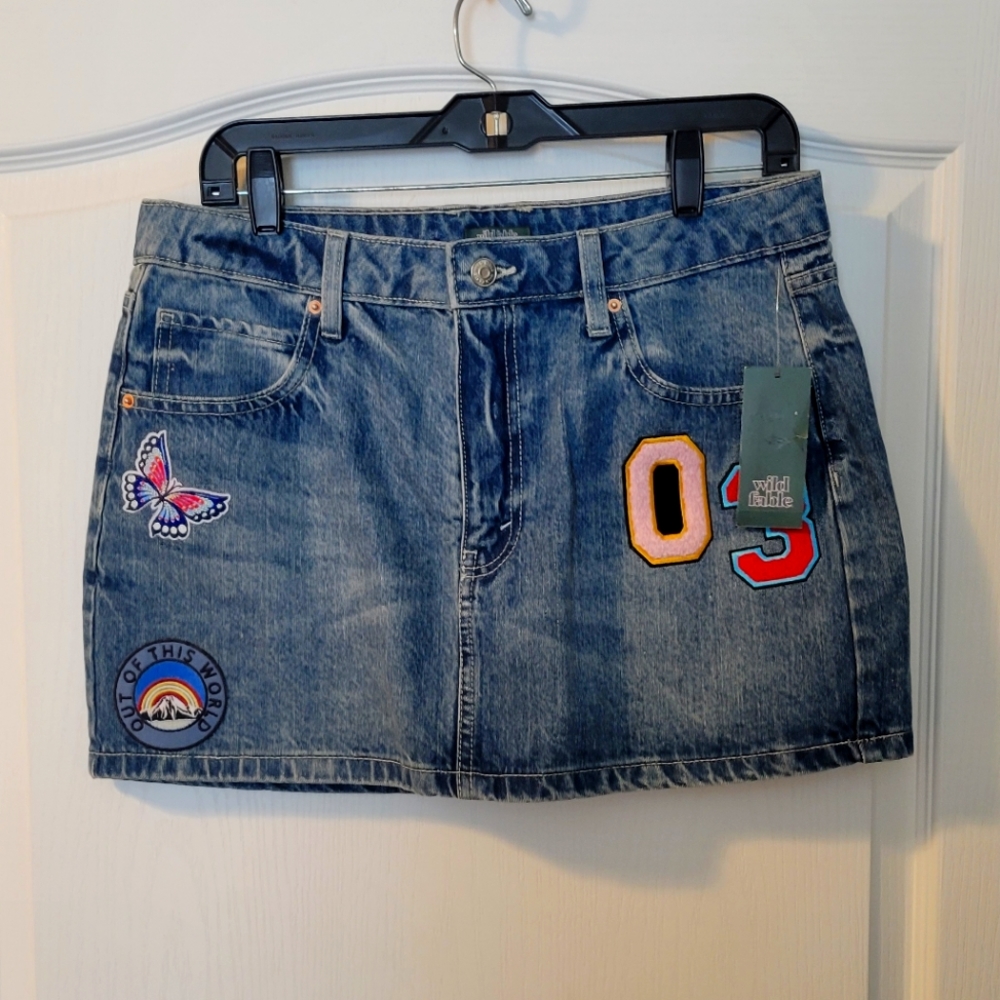 Wild Fable Jean skirt. 2 sizes